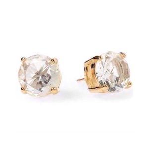 KATE SPADE • Large Crystal Gumdrop Earrings